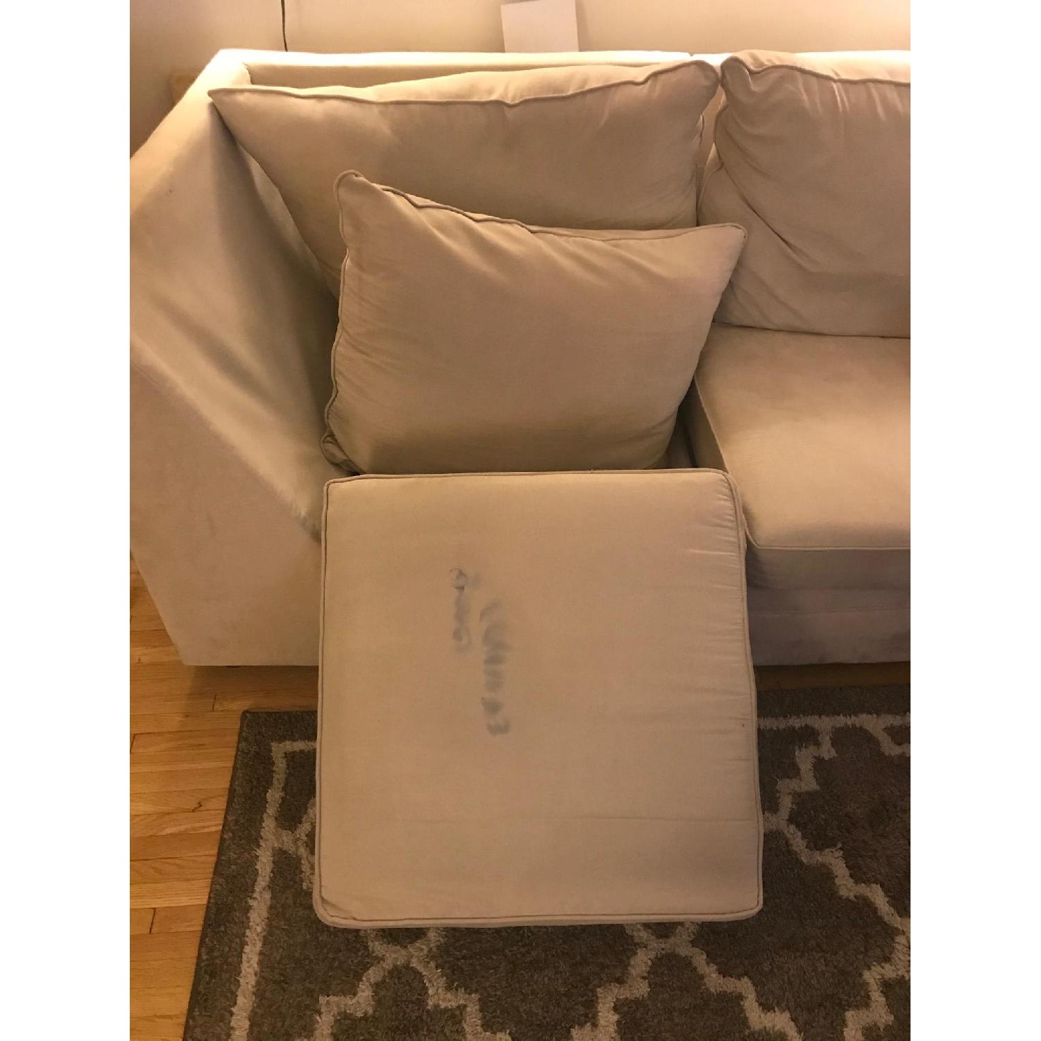 Bob's 3 Piece Faux Suede Sectional Sofa - image-6