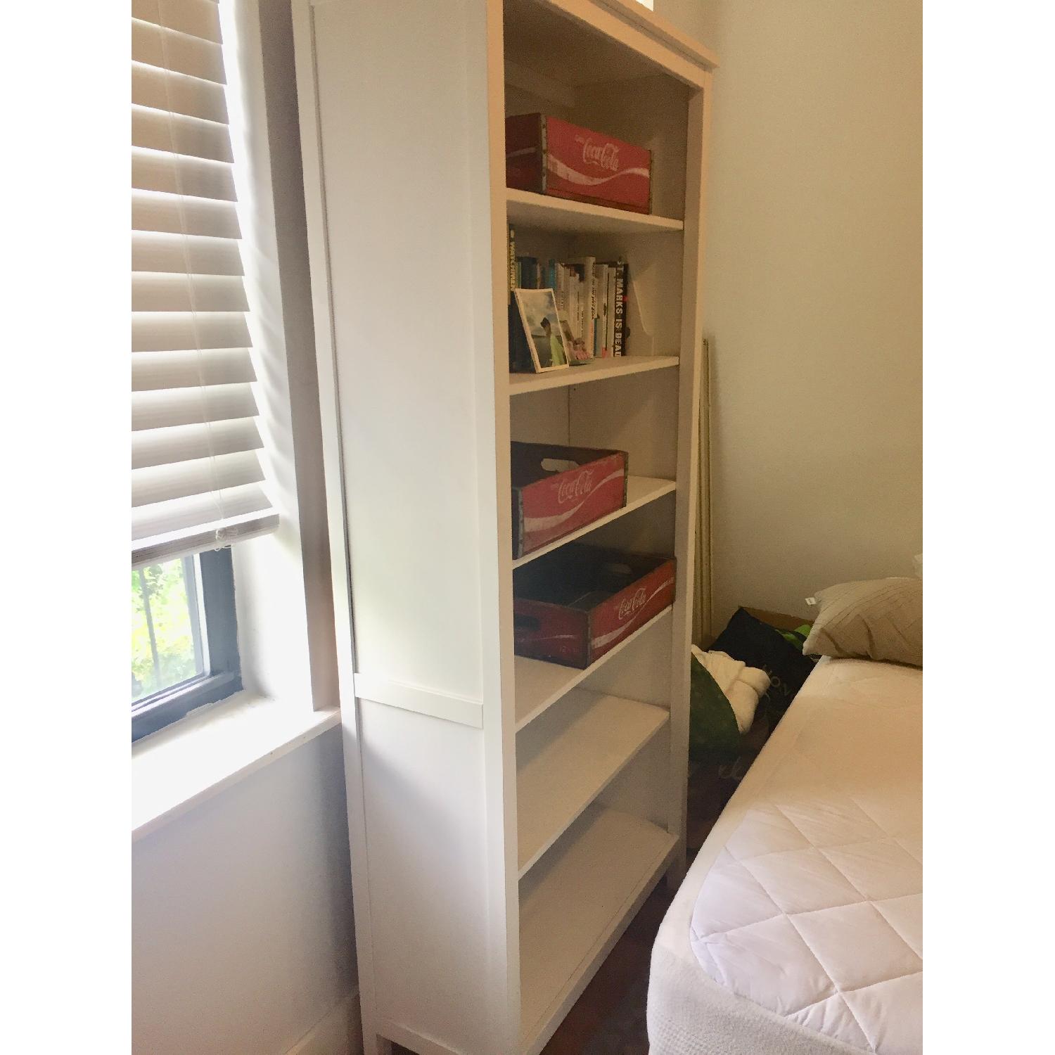 Ikea Hemnes Bookshelf in White - image-1
