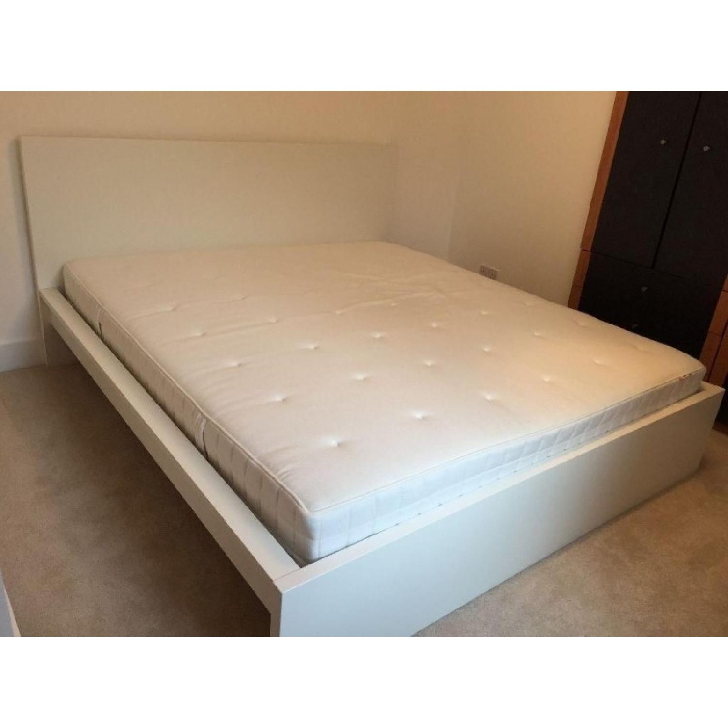 Ikea Malm Full White Bed Frame - image-2