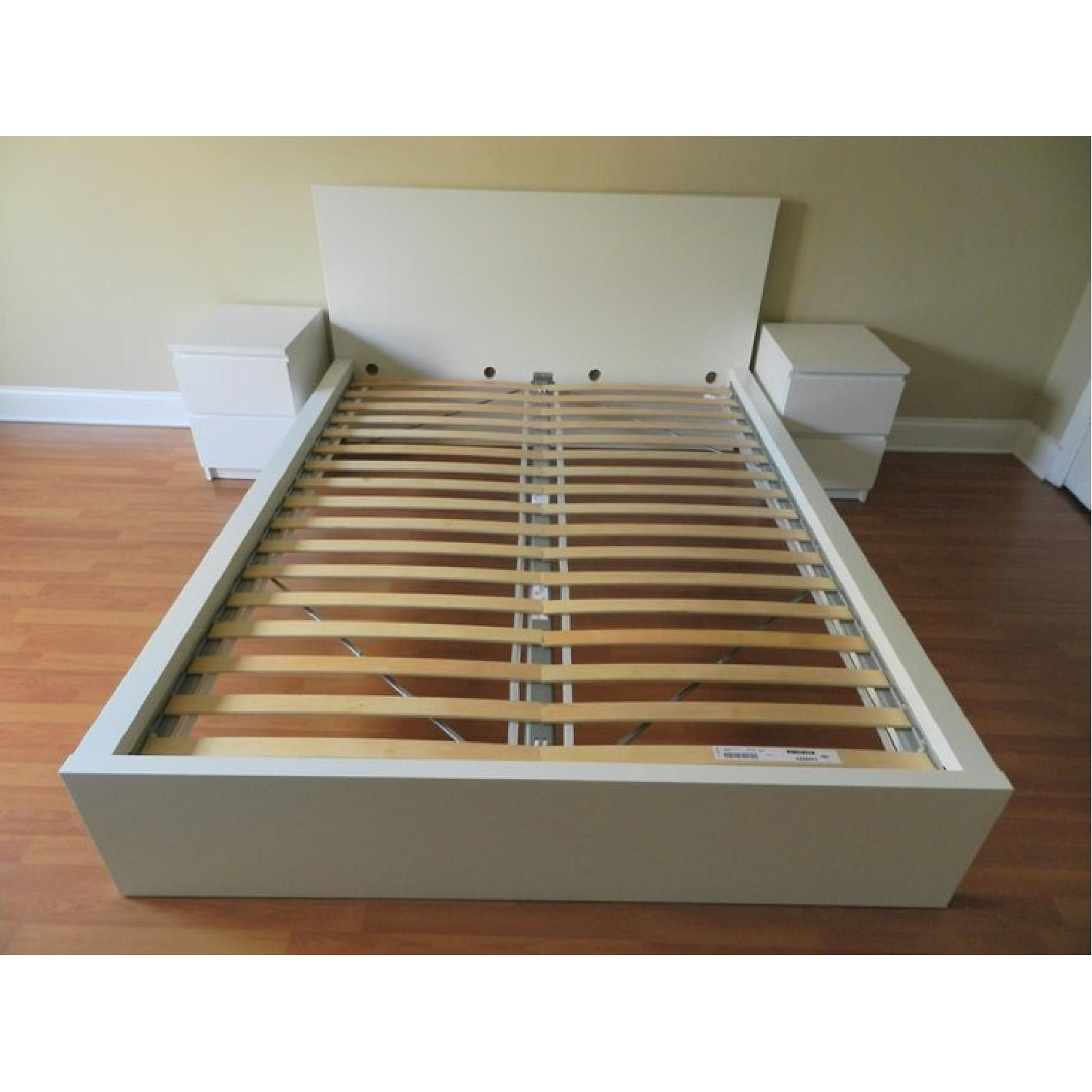 Ikea Malm Full White Bed Frame - image-3