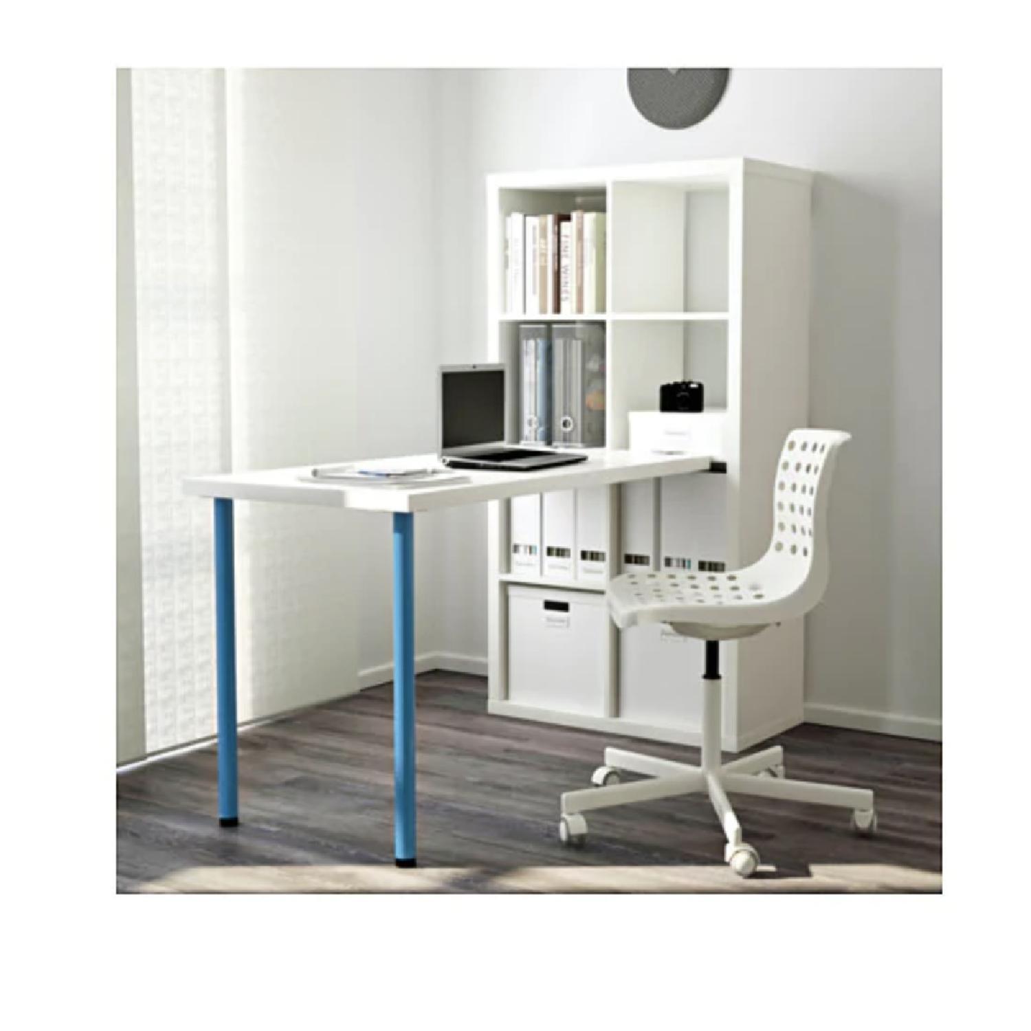 Ikea Kallax Desk w/ Storage - image-1