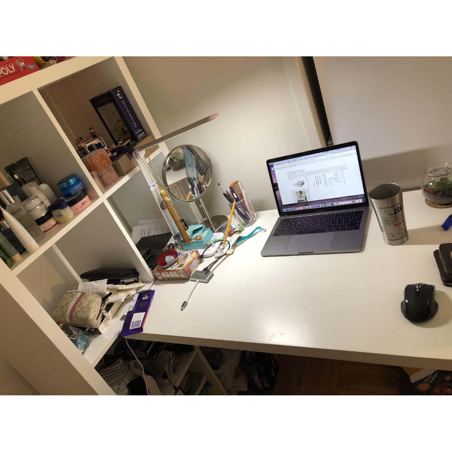 Ikea Kallax Desk w/ Storage - image-4