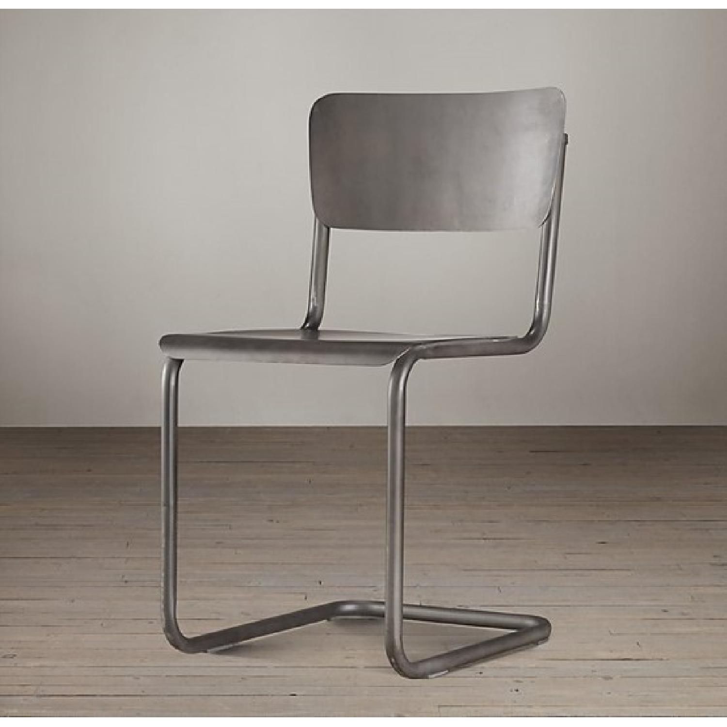Restoration Hardware Metal Schoolhouse Side Chairs - image-4