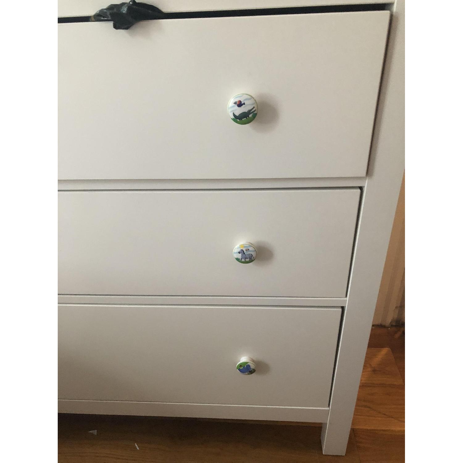 Ikea Hemnes 3 Drawer Chest in White - image-2