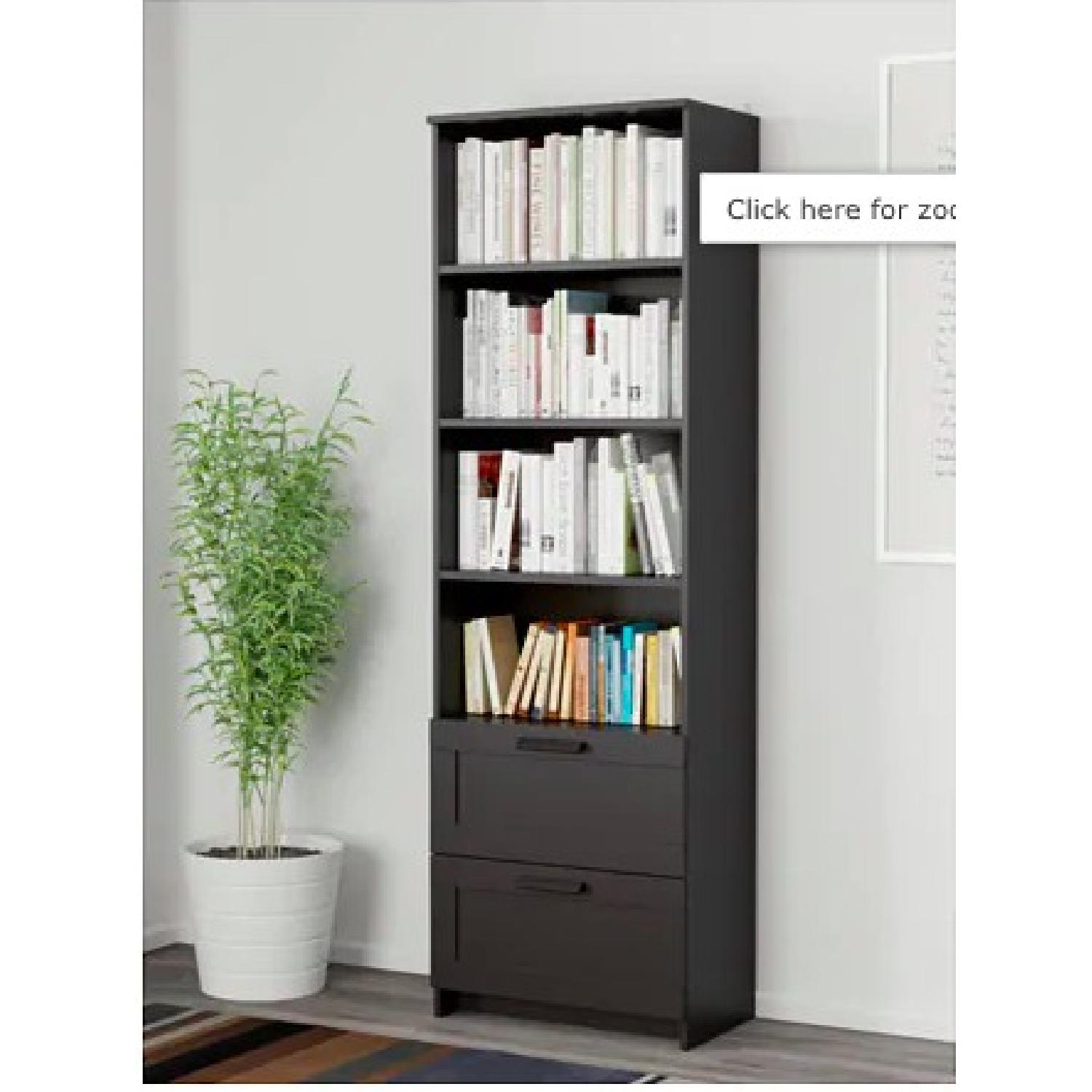 Ikea Brimnes Bookcase w/ Drawers - image-2