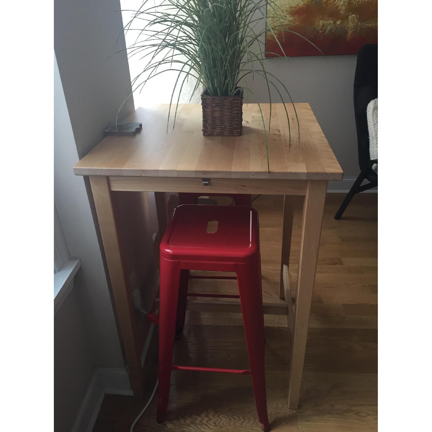 IKEA　テーブル　Bjorkudden　 縦74✕横114✕高さ74cm IKEA テーブル Bjorkudden 縦74✕横114✕高さ74cm - ダイニング