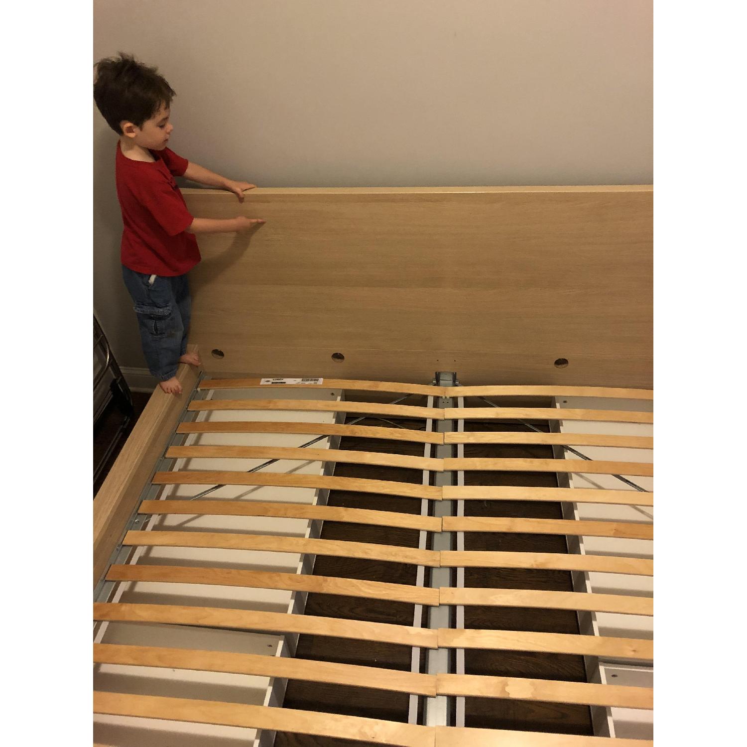 Ikea Malm King Size Bed Frame W 4 Drawers Luroy Aptdeco