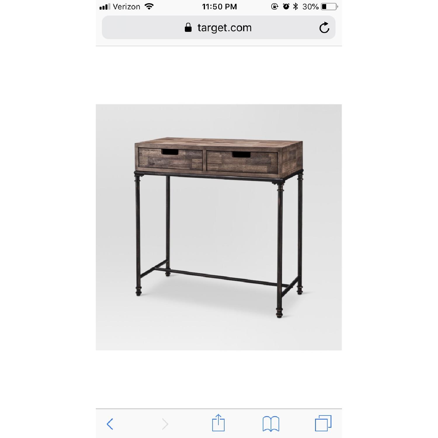 Target Threshold Wood Console Table - image-1