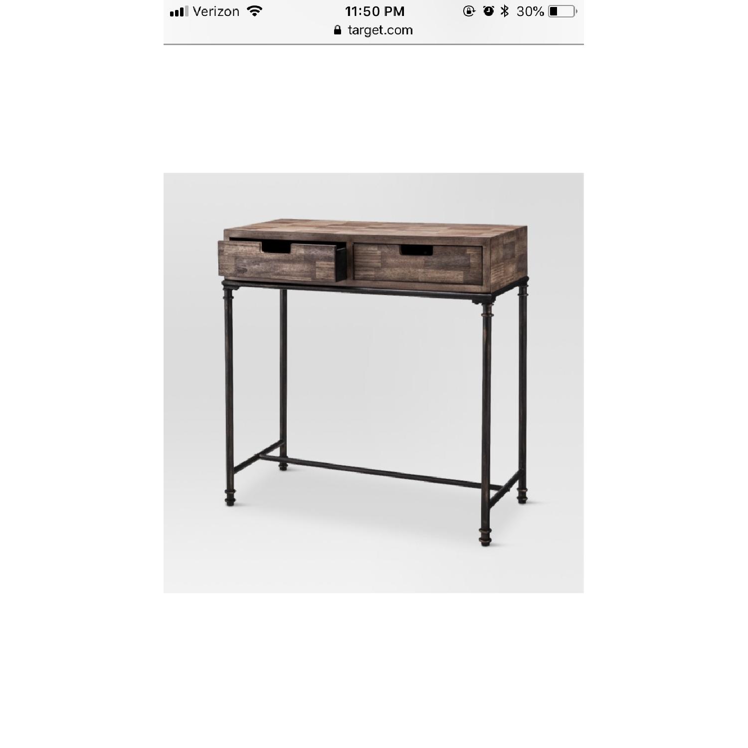 Target Threshold Wood Console Table - image-2