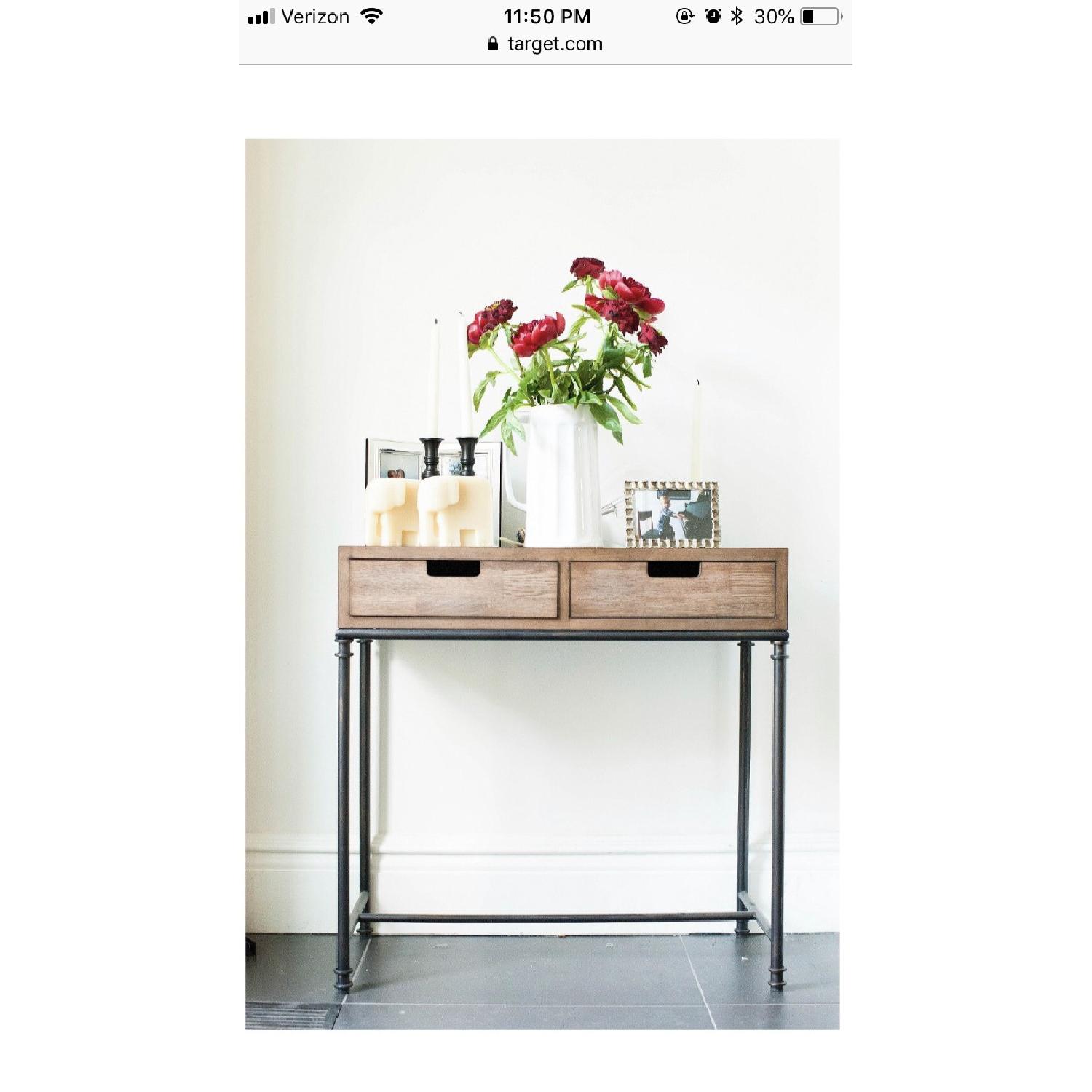Target Threshold Wood Console Table - image-4