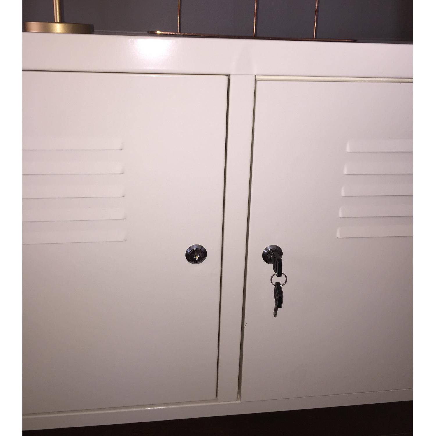 Ikea Industrial Style Metal Storage Cabinet - image-2