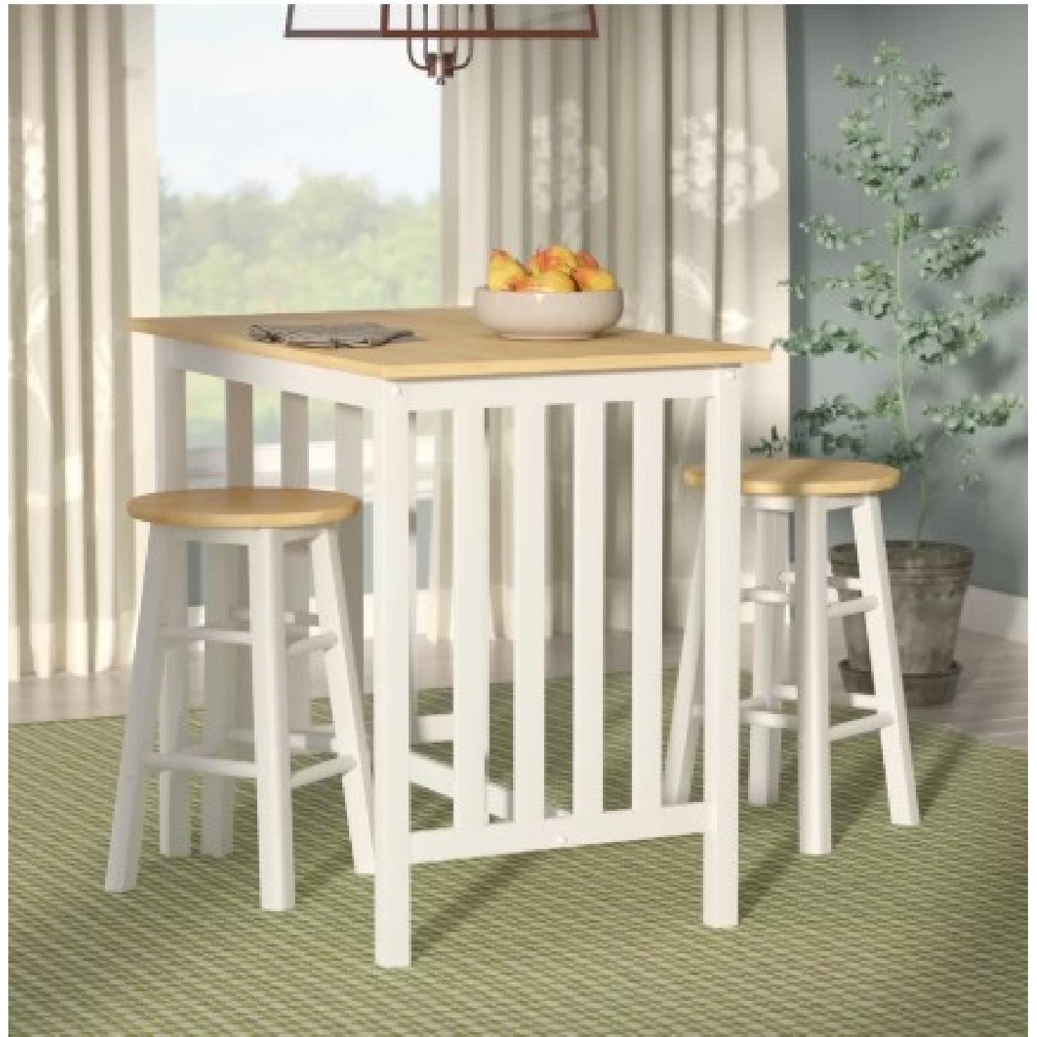 August Grove Sigrid Counter Height 3-Piece Pub Table Set - image-3