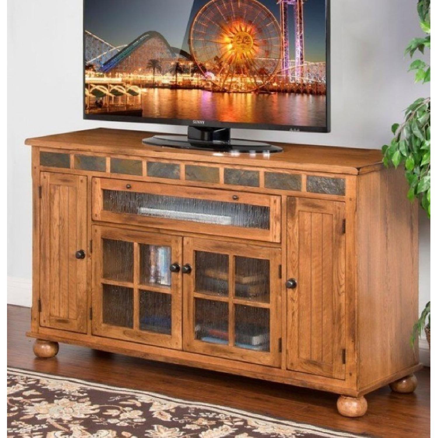 Sunny Designs Sedona Counter Height TV Console - image-2