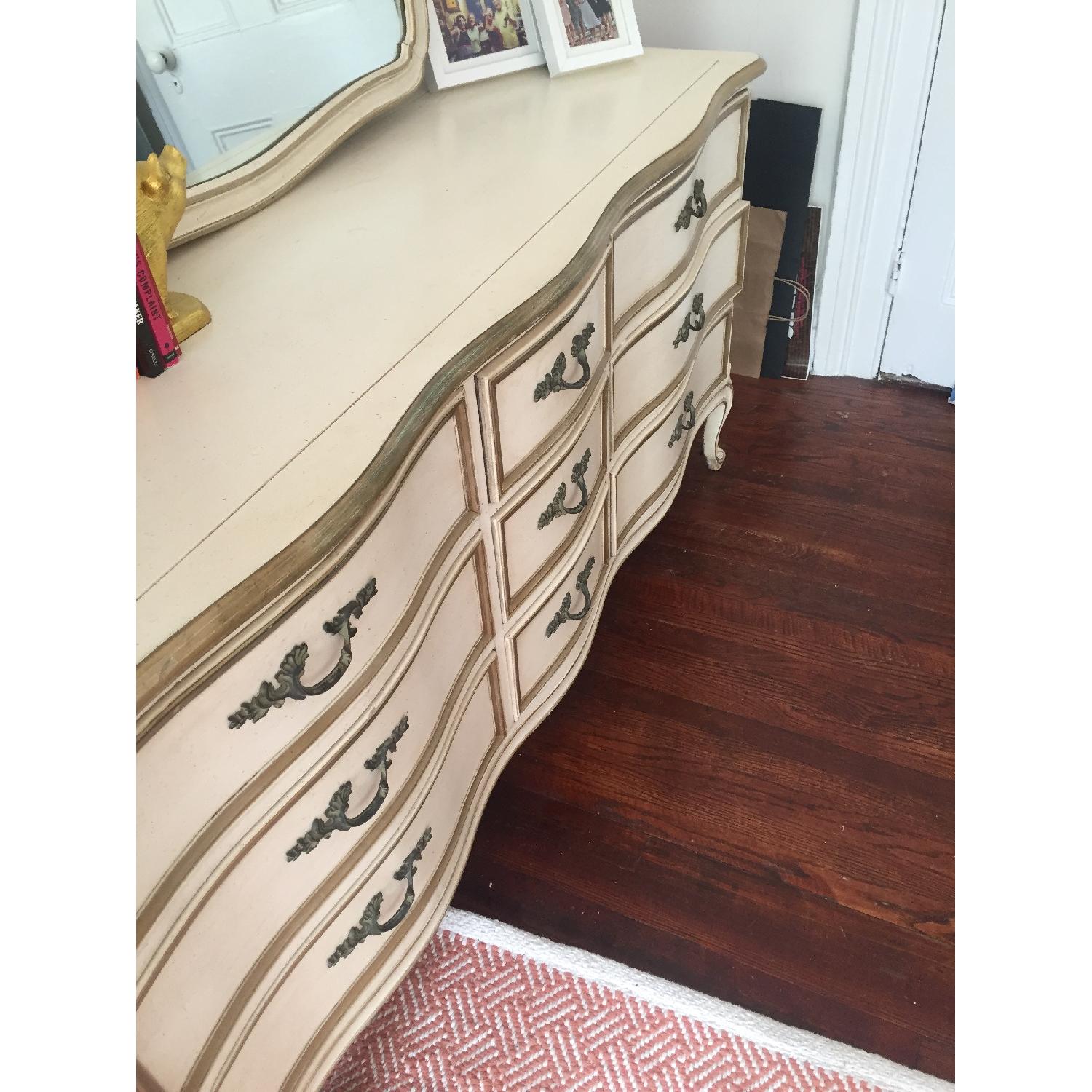 Curved Antique Dresser - image-3
