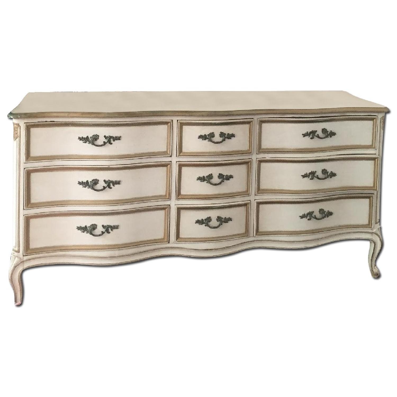 Curved Antique Dresser - image-0