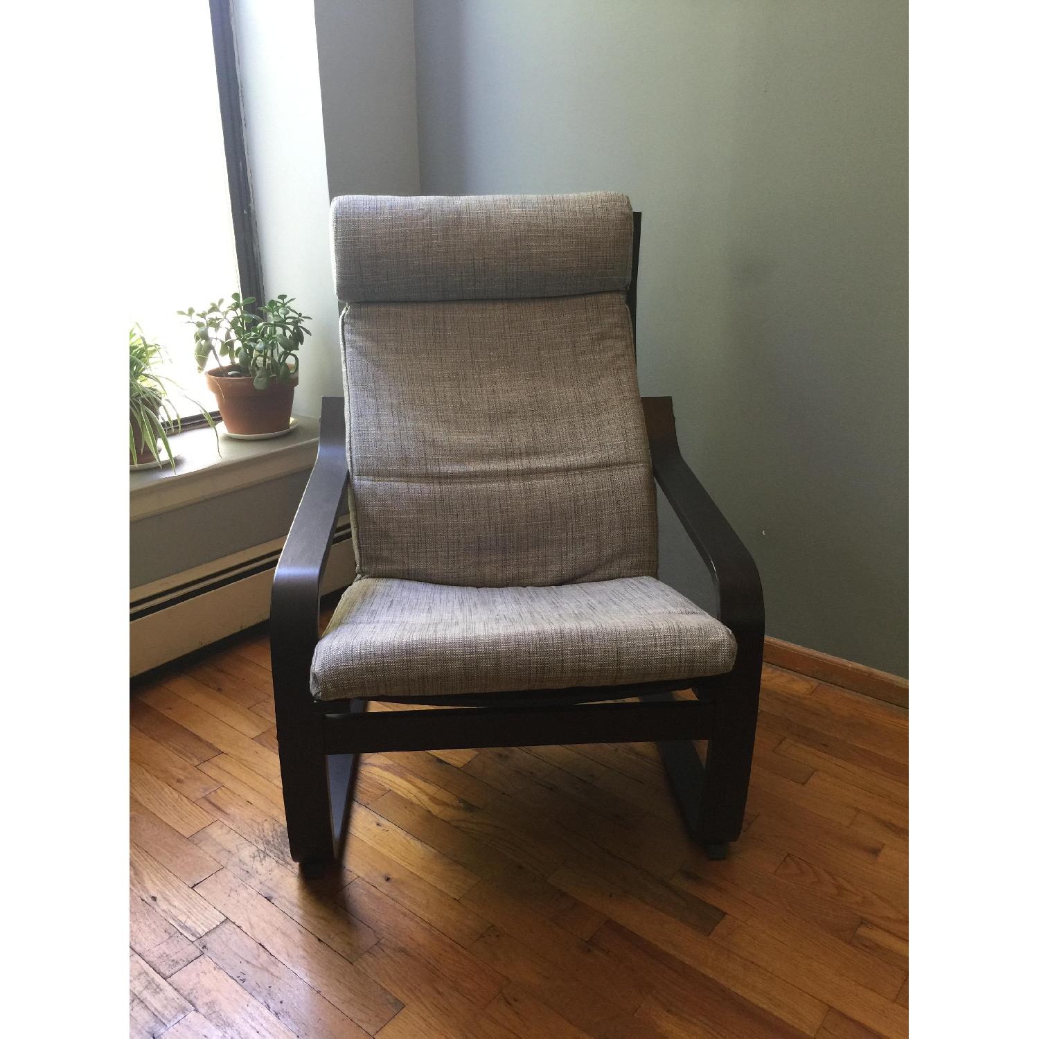 Ikea Poang Chair + Lack Side Table - image-1