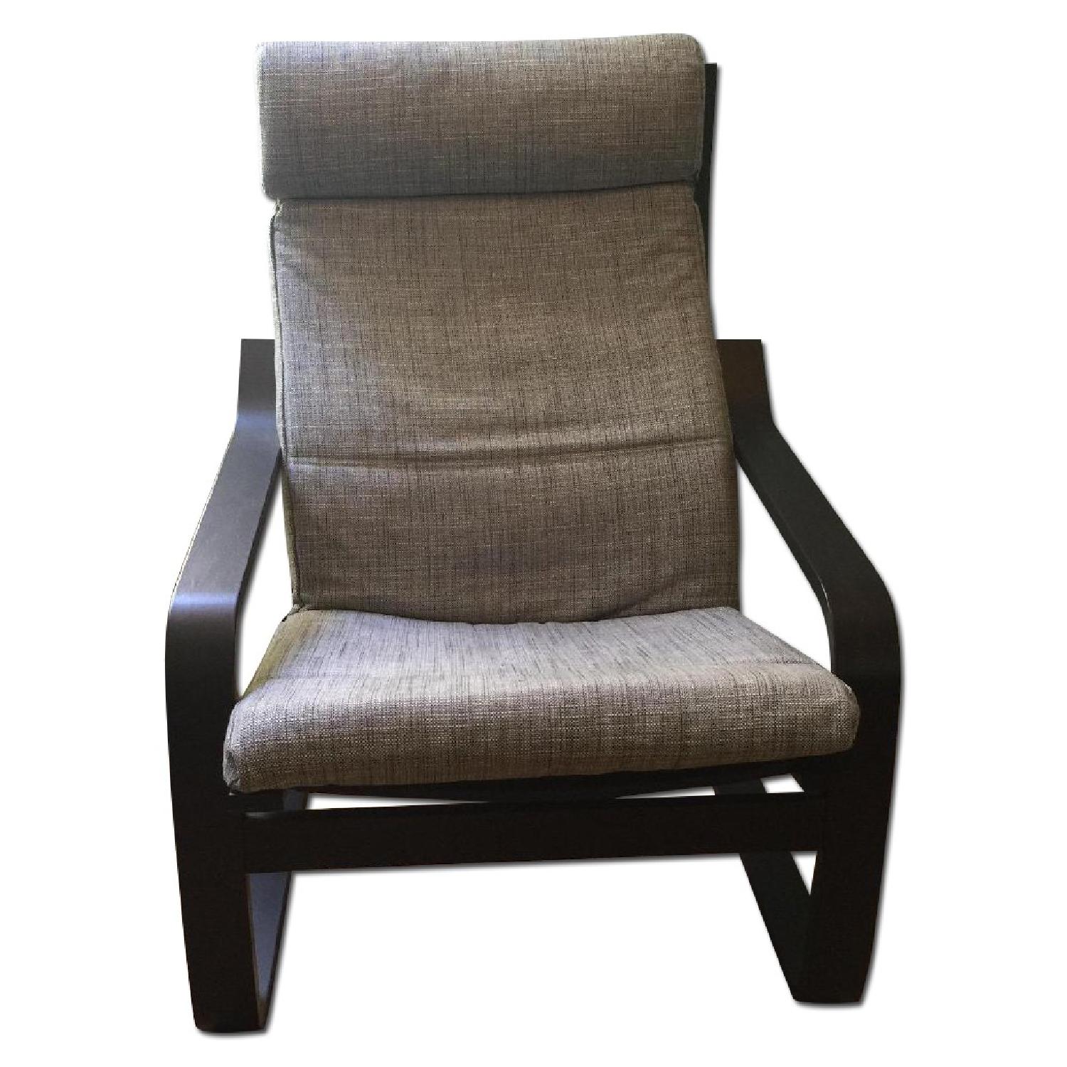 Ikea Poang Chair + Lack Side Table - image-0