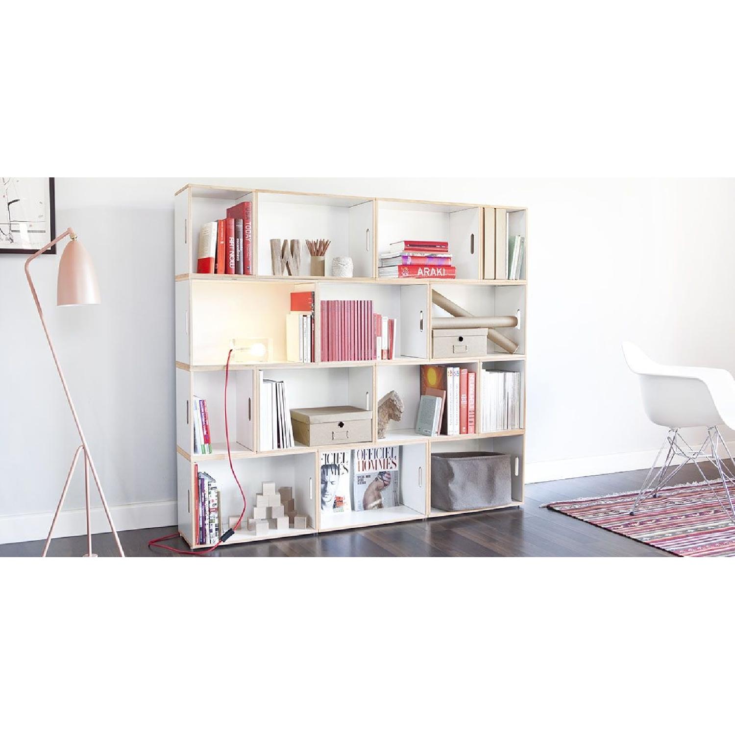Brick Box Modular Bookcase - image-1