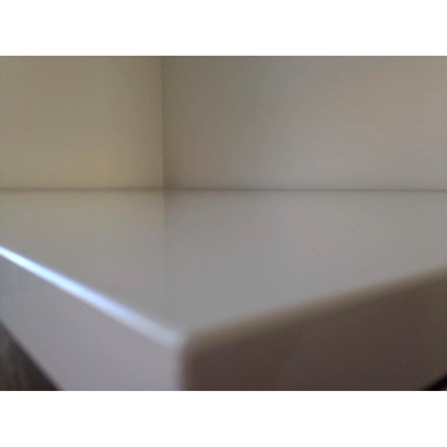 Ikea Torsby High Gloss White Dining Table - image-2