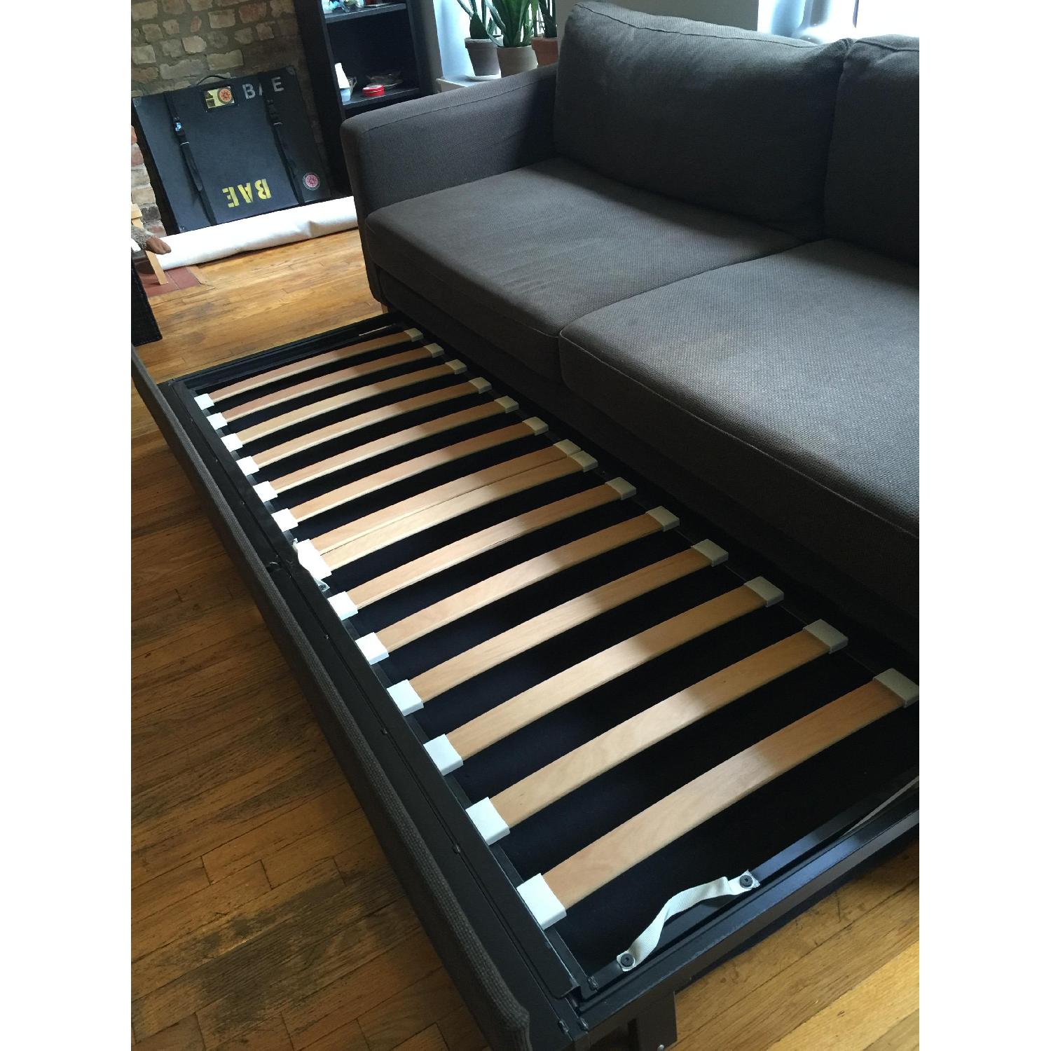 Ikea Karlstad Sofabed & Footstool - image-7