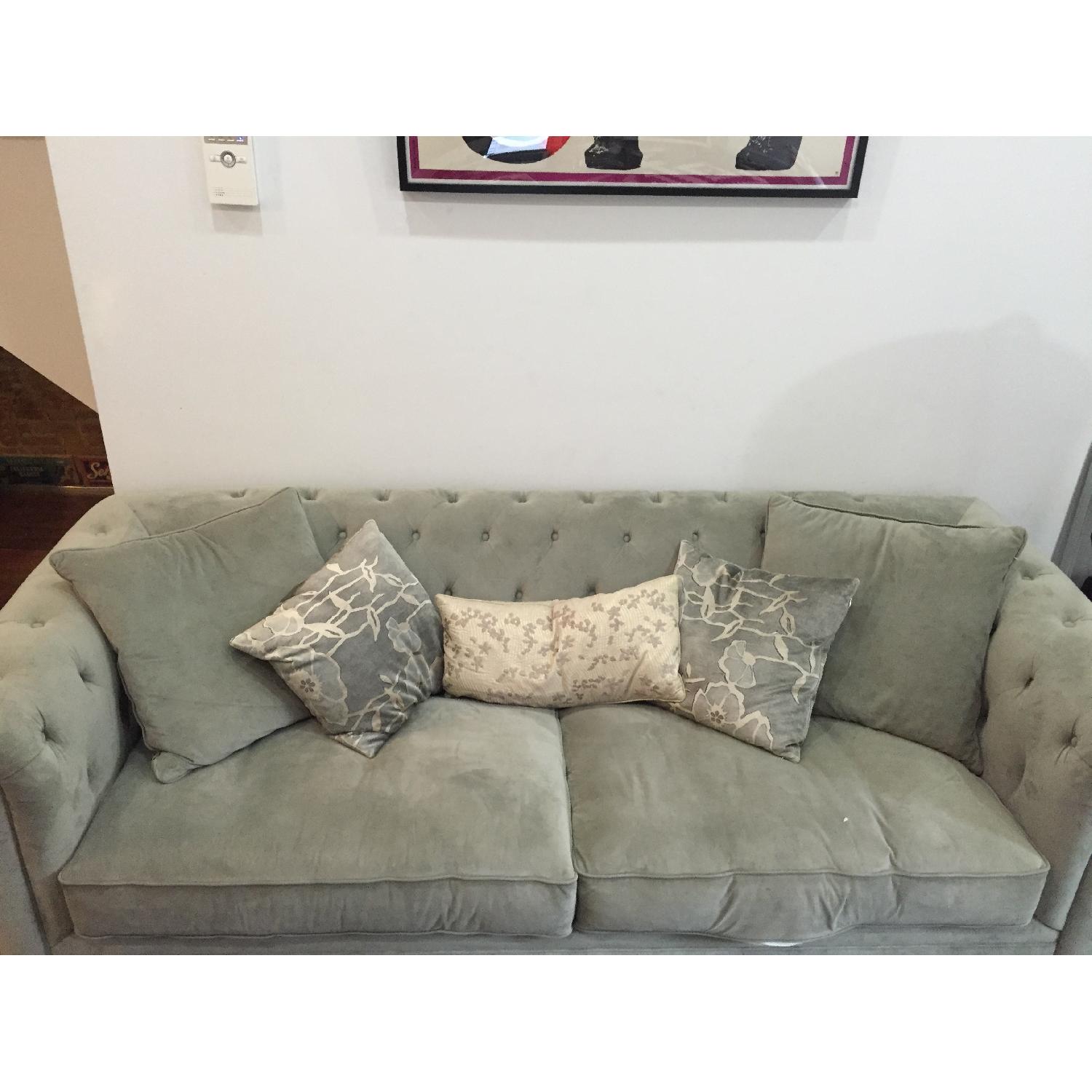 Martha Stewart Saybridge Sofa in Gray - image-1