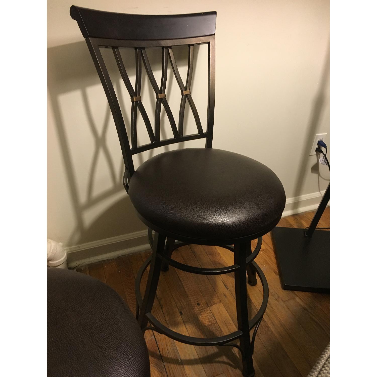 Raymour & Flanigan Swivel Counter Stool - image-2