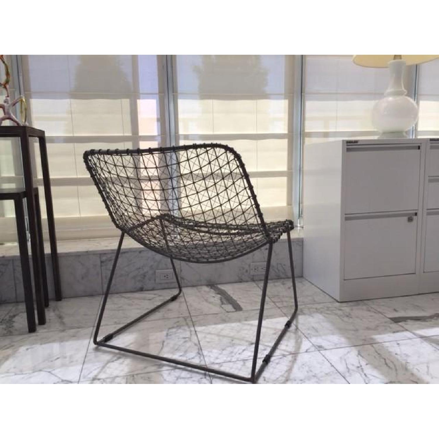CB2 Metal Weave Chair - image-4