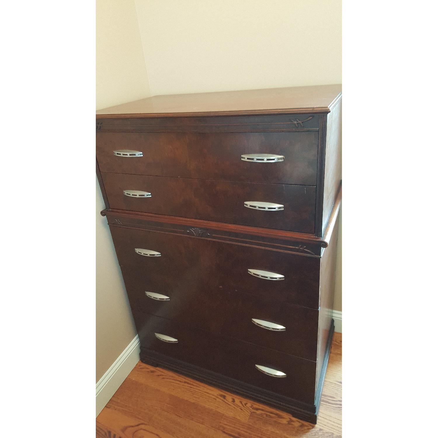 Antique Art Deco Dresser - image-1