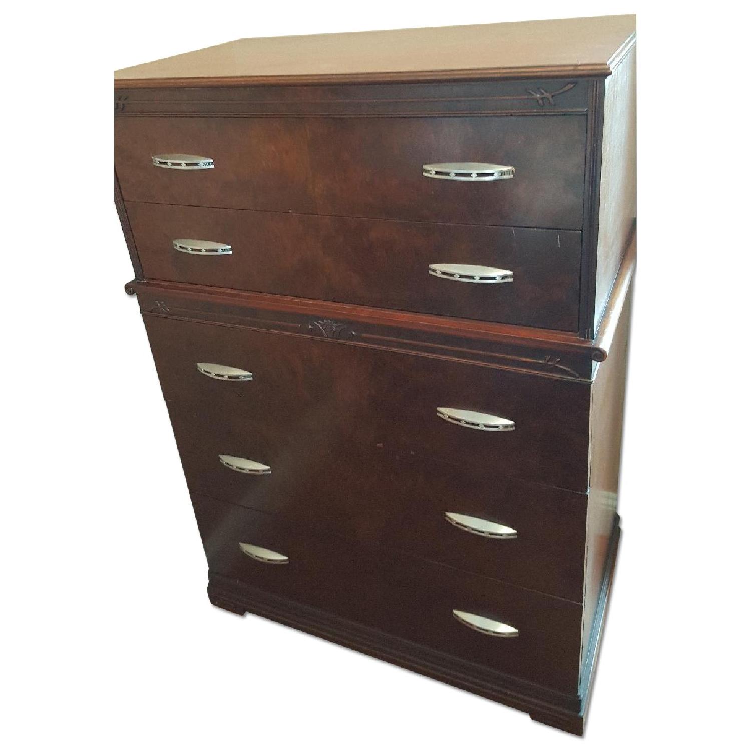 Antique Art Deco Dresser - image-0