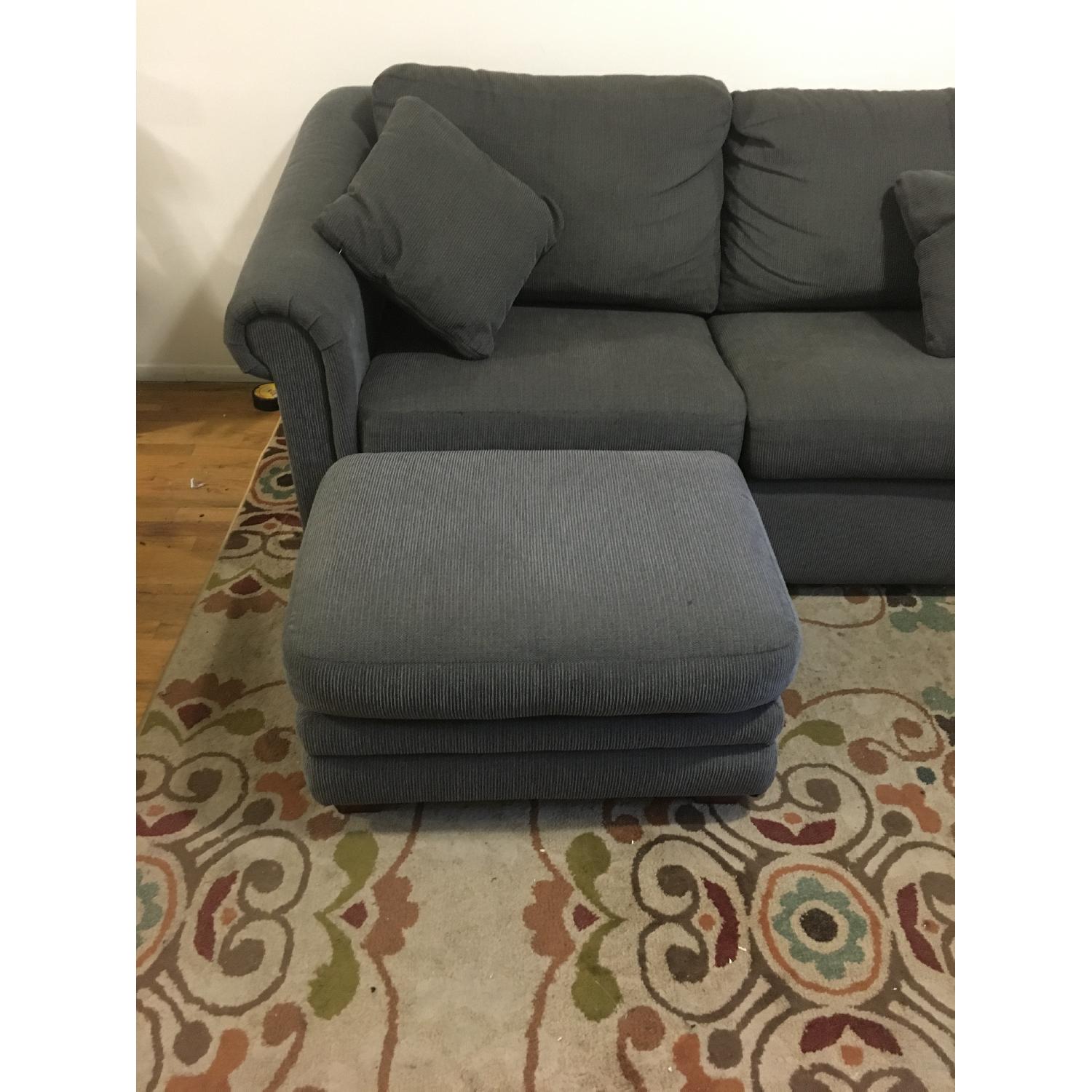 La-Z-Boy Sleeper Sofa & Ottoman - image-2