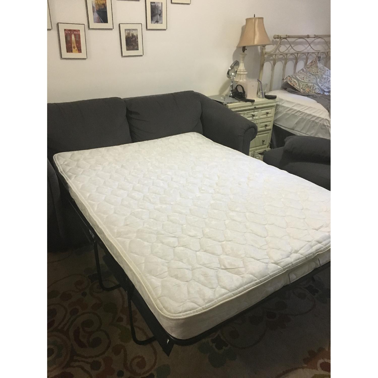 La-Z-Boy Sleeper Sofa & Ottoman - image-3