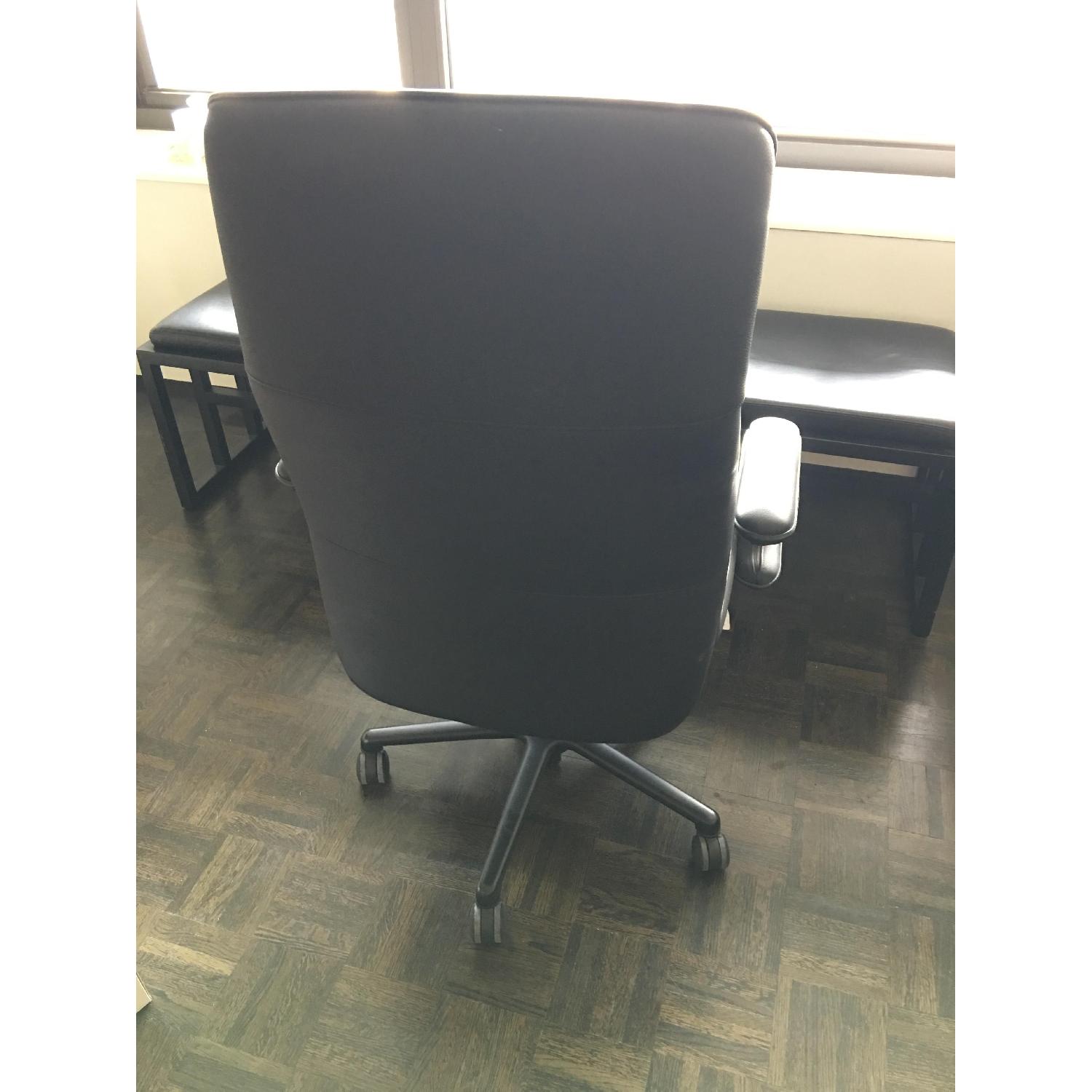 Keilhauer Respons Leather High Back Executive Modern Office Chair - image-1