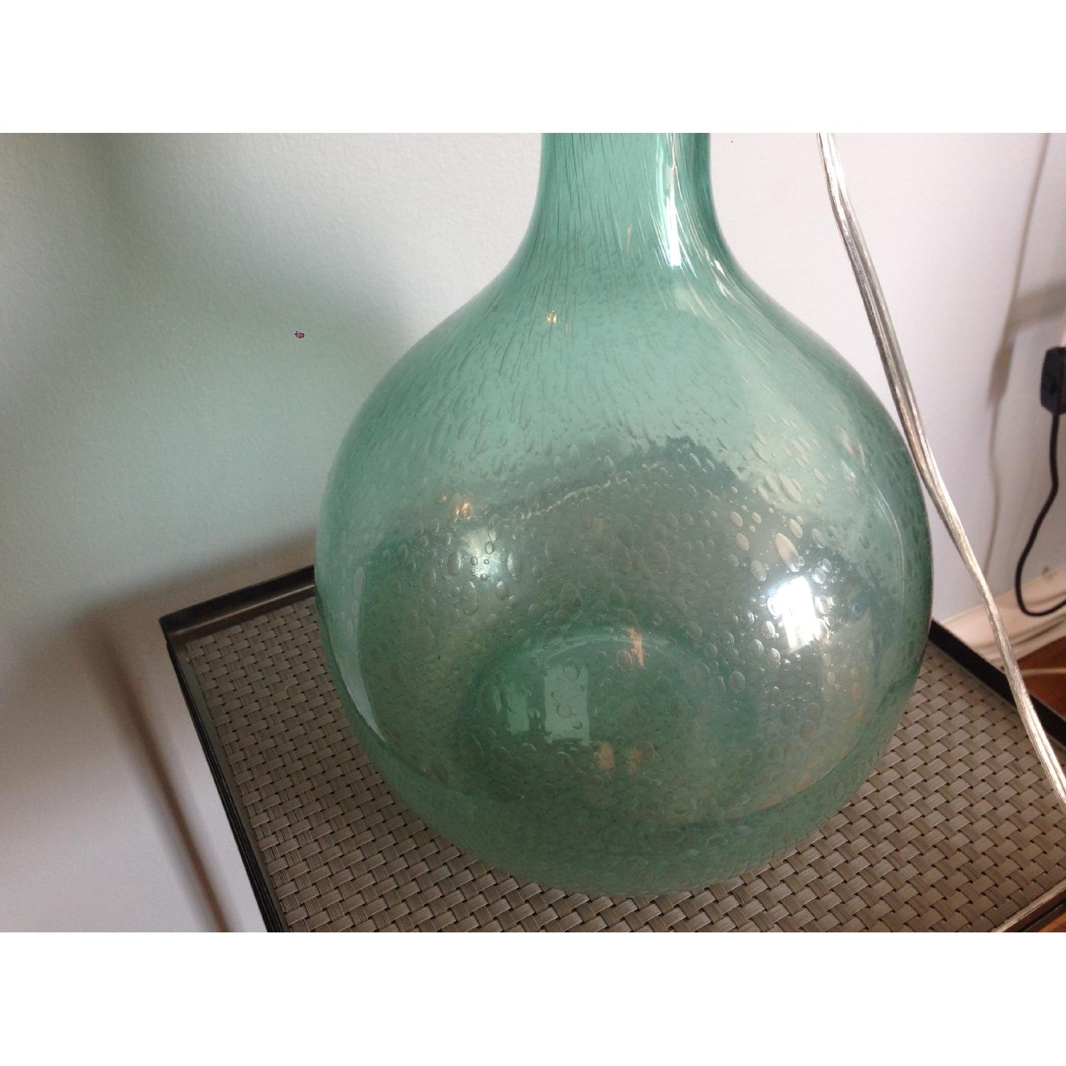 Pottery Barn Glass Table Lamp - image-3