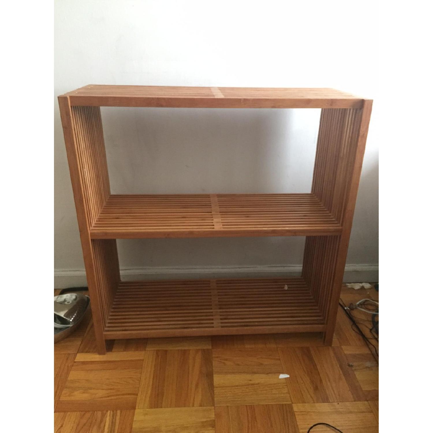 The Container Store Bamboo Bookcase - AptDeco