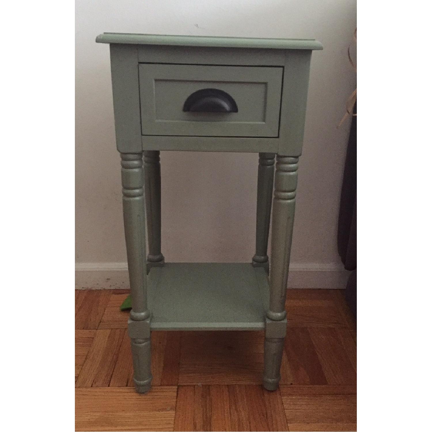 HomeGoods End Table/Night Stand - image-3