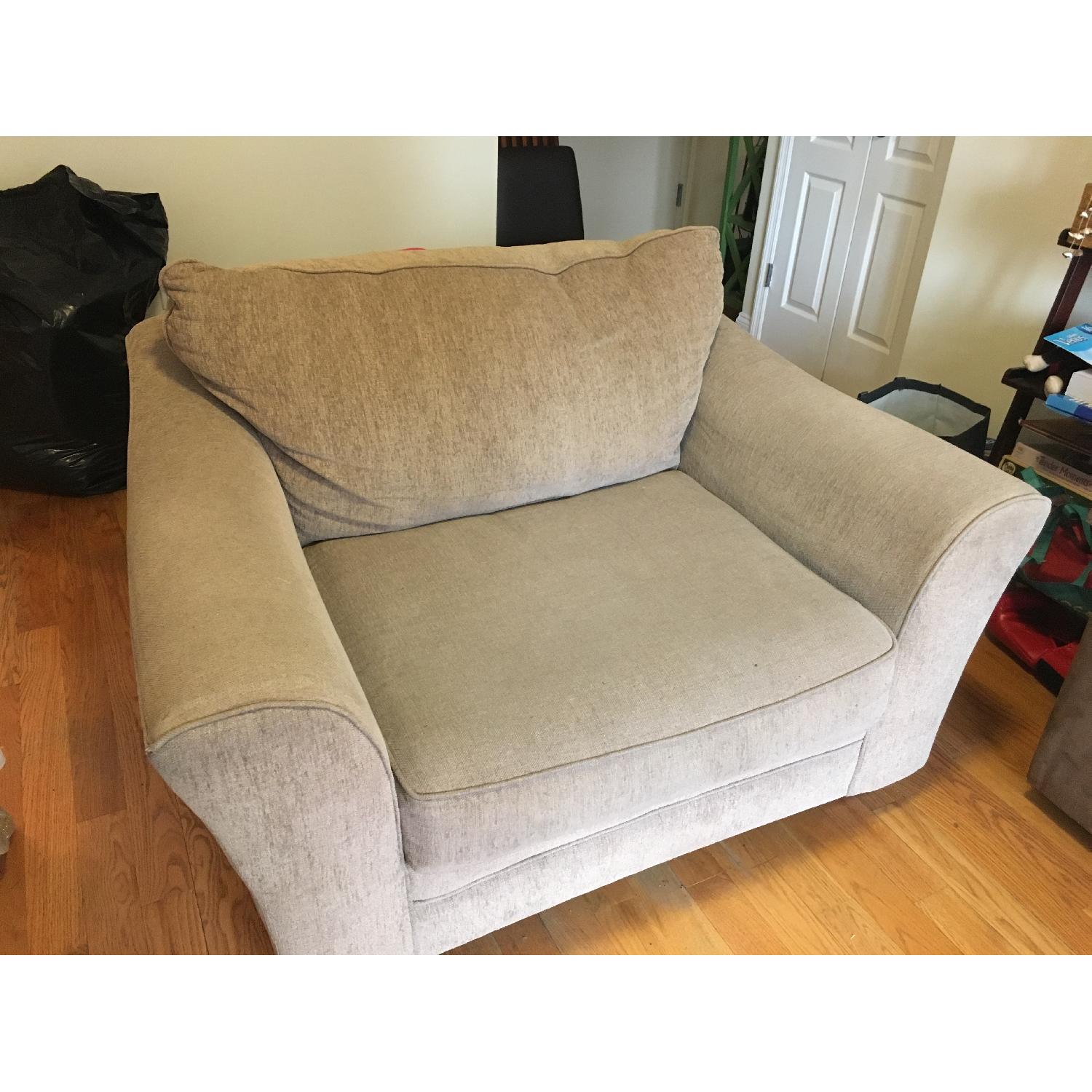 Tan Oversized Chair - image-3