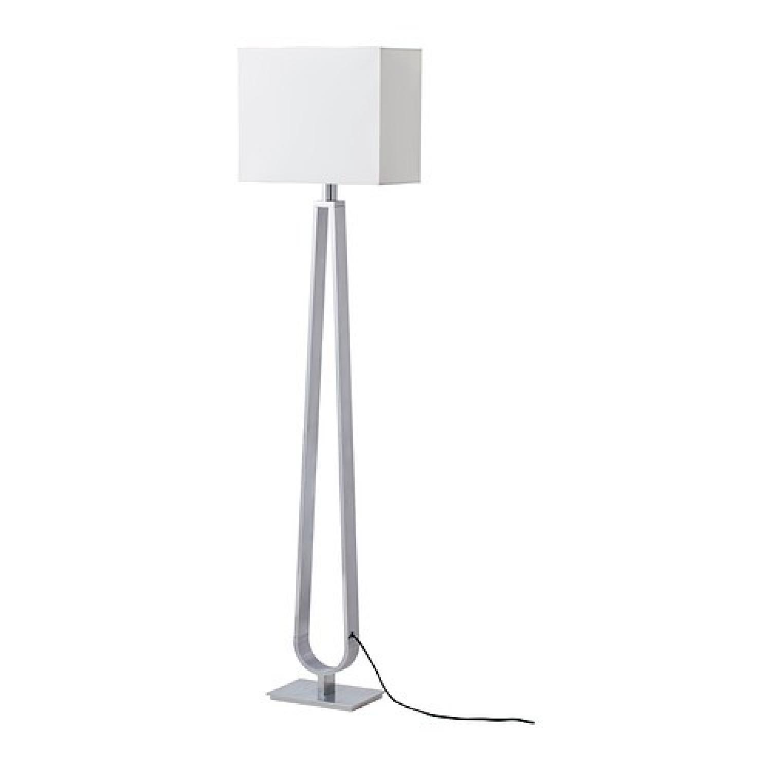 Ikea Klabb Floor Lamp in Off White - image-1