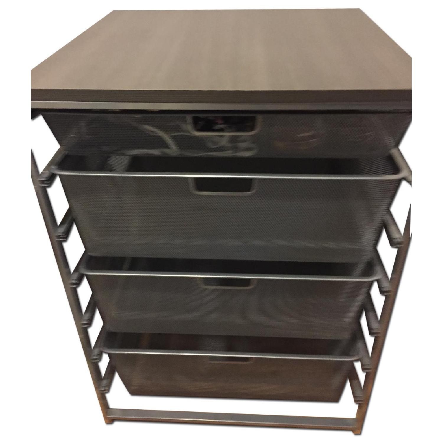 Container Store Platinum Elfa Mesh Start-A-Stack - image-0