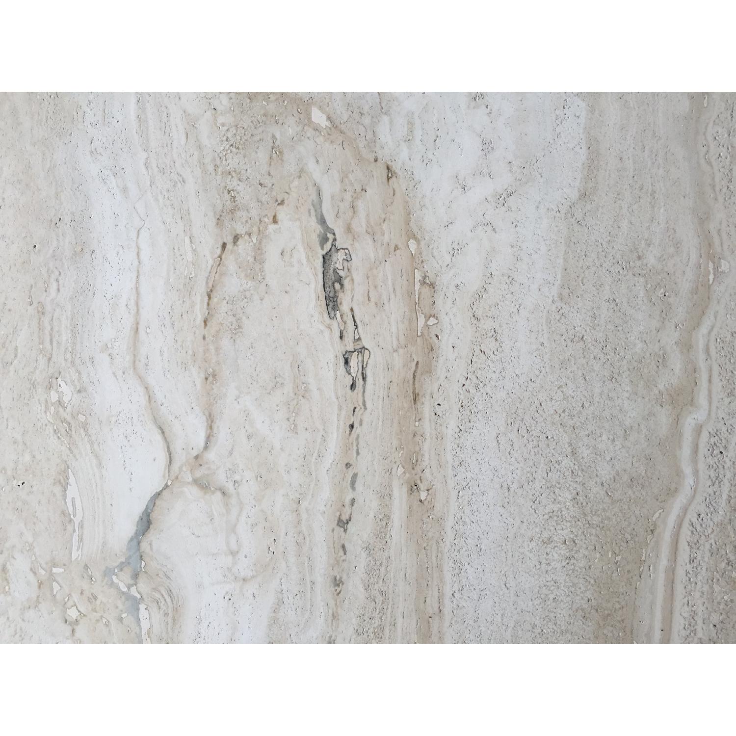 Travertine Marble Center Table - image-5