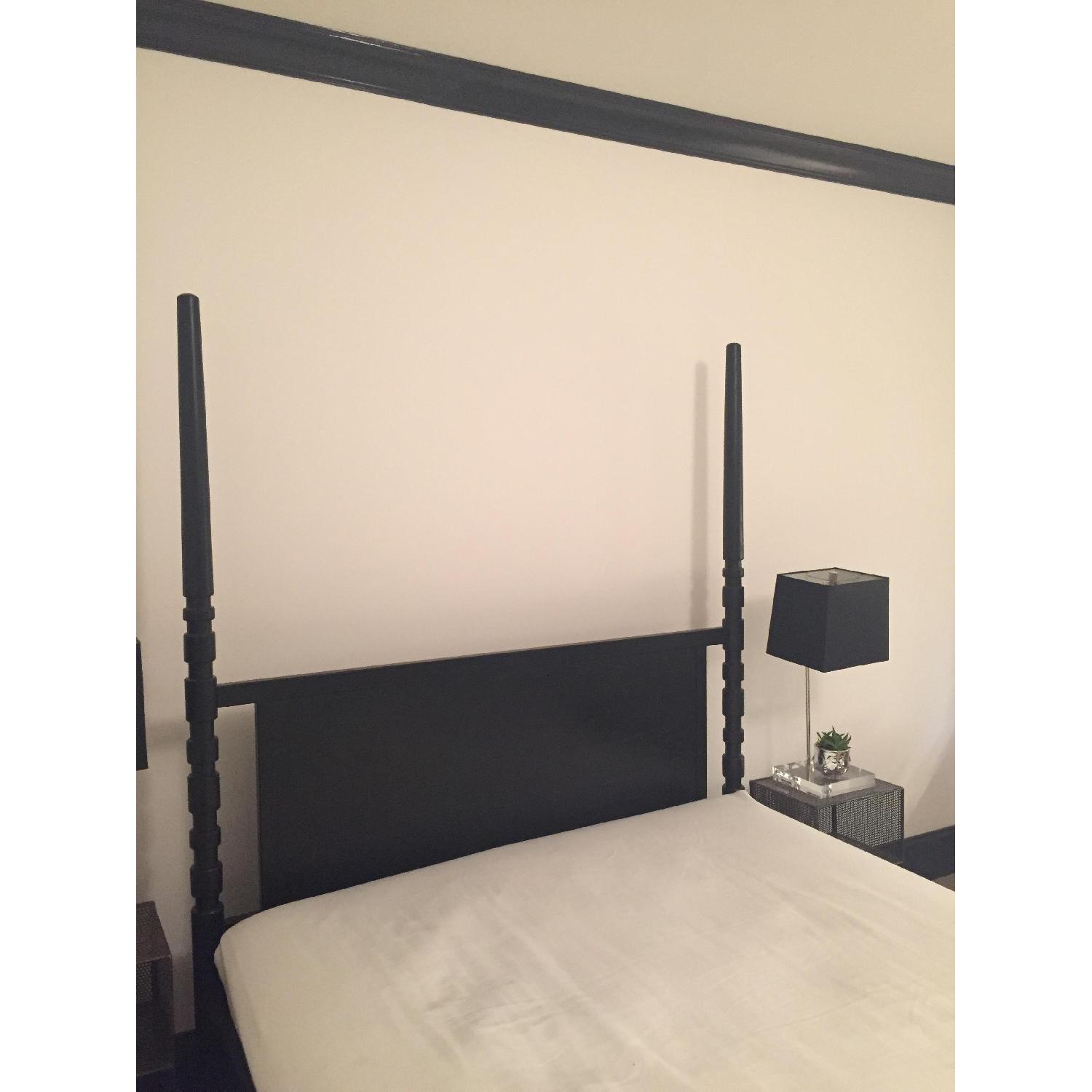 West Elm Tabitha Poster Queen Size Bed Frame - image-2