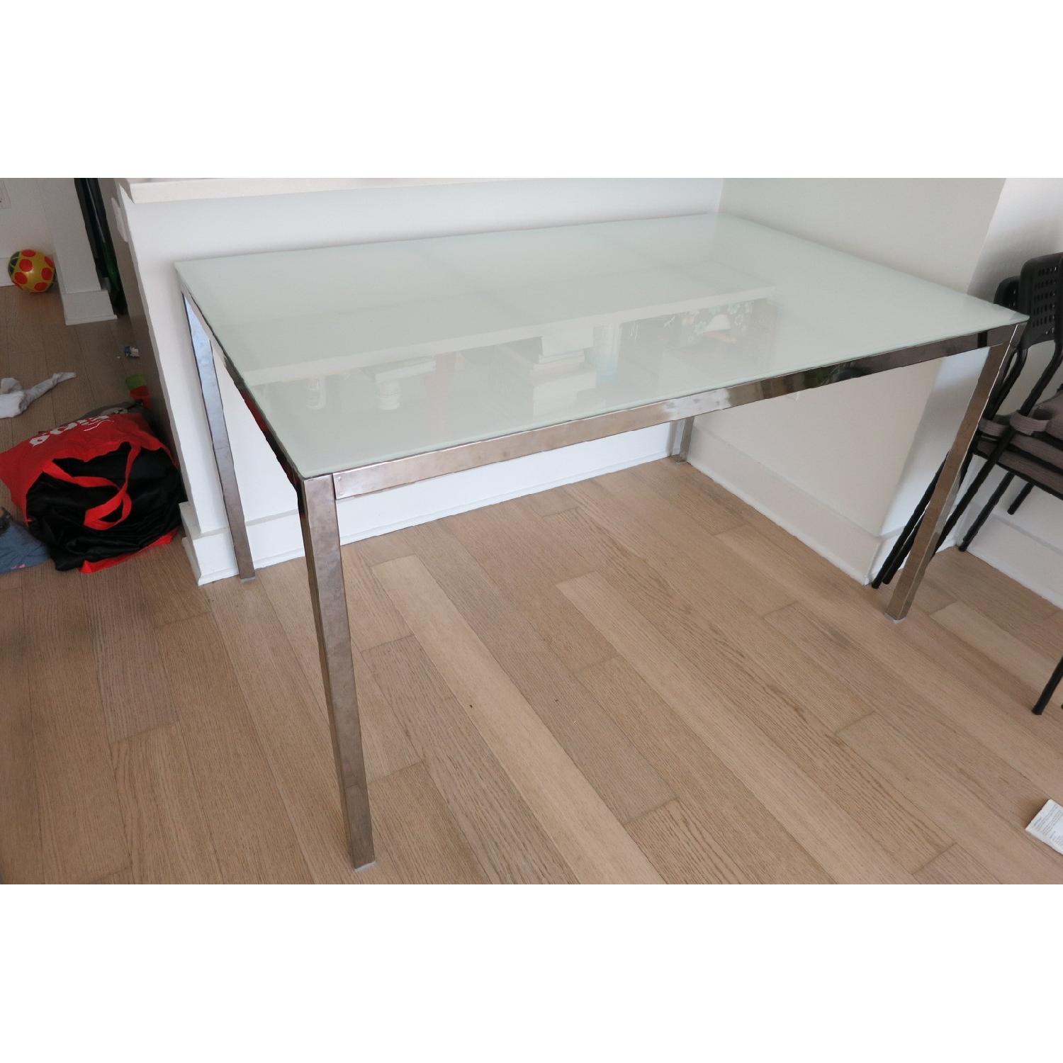 Ikea Torsby Glass Dining Table AptDeco