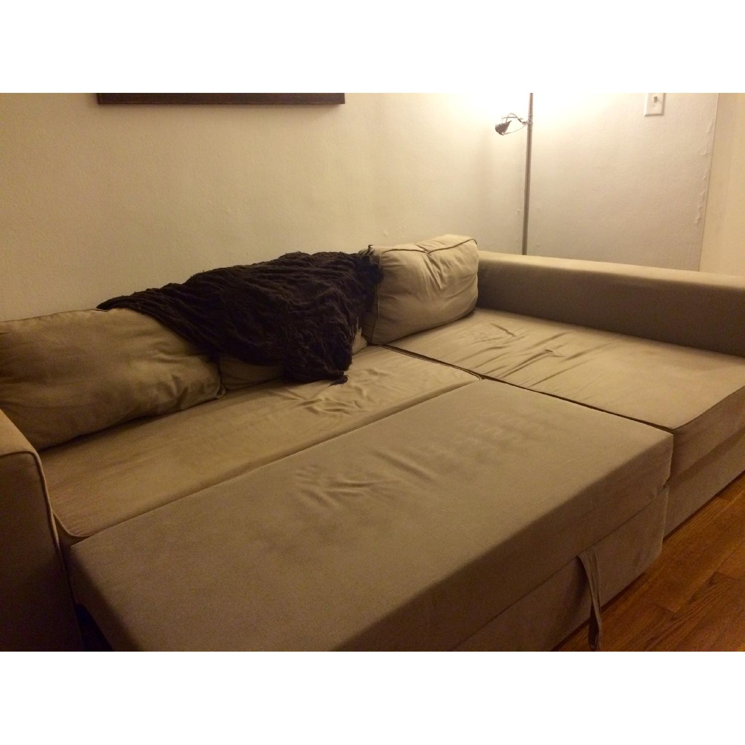 Ikea Sofa w/ Pull-Out Bed & Storage - image-3