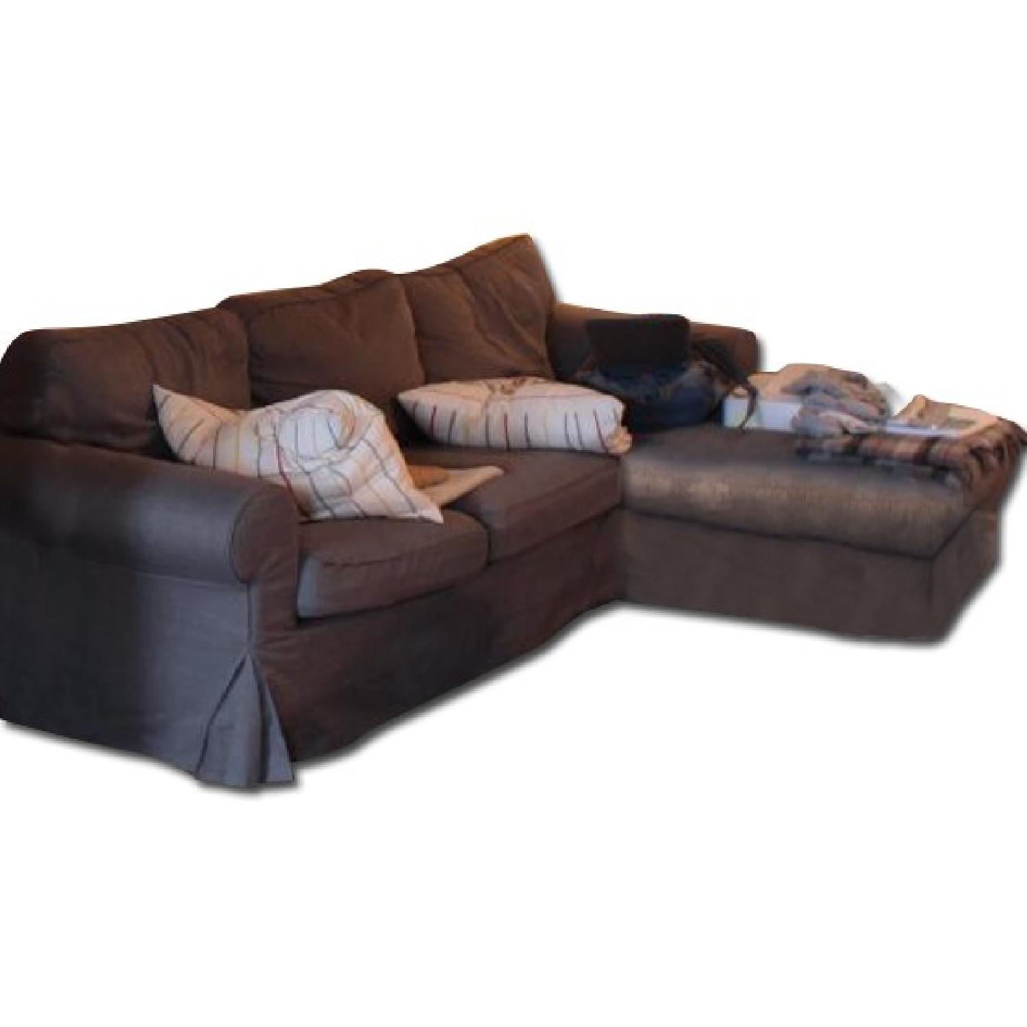 Ikea Sectional Couch w/ Chaise - image-0