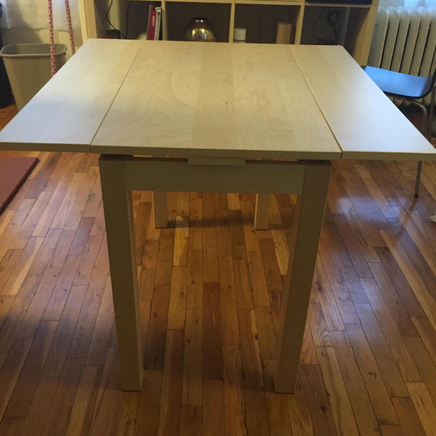 igaharunさん専用【IKEA】BJURSTA イケア BJURSTA ビュースタ 伸長式テーブル - 通販 | 家具とインテリア