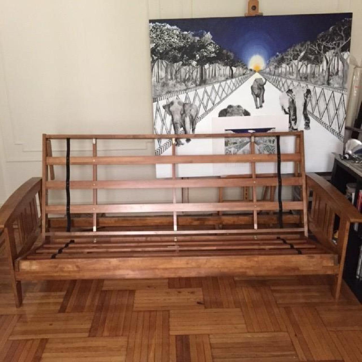 Queen Size Futon Frame - image-1