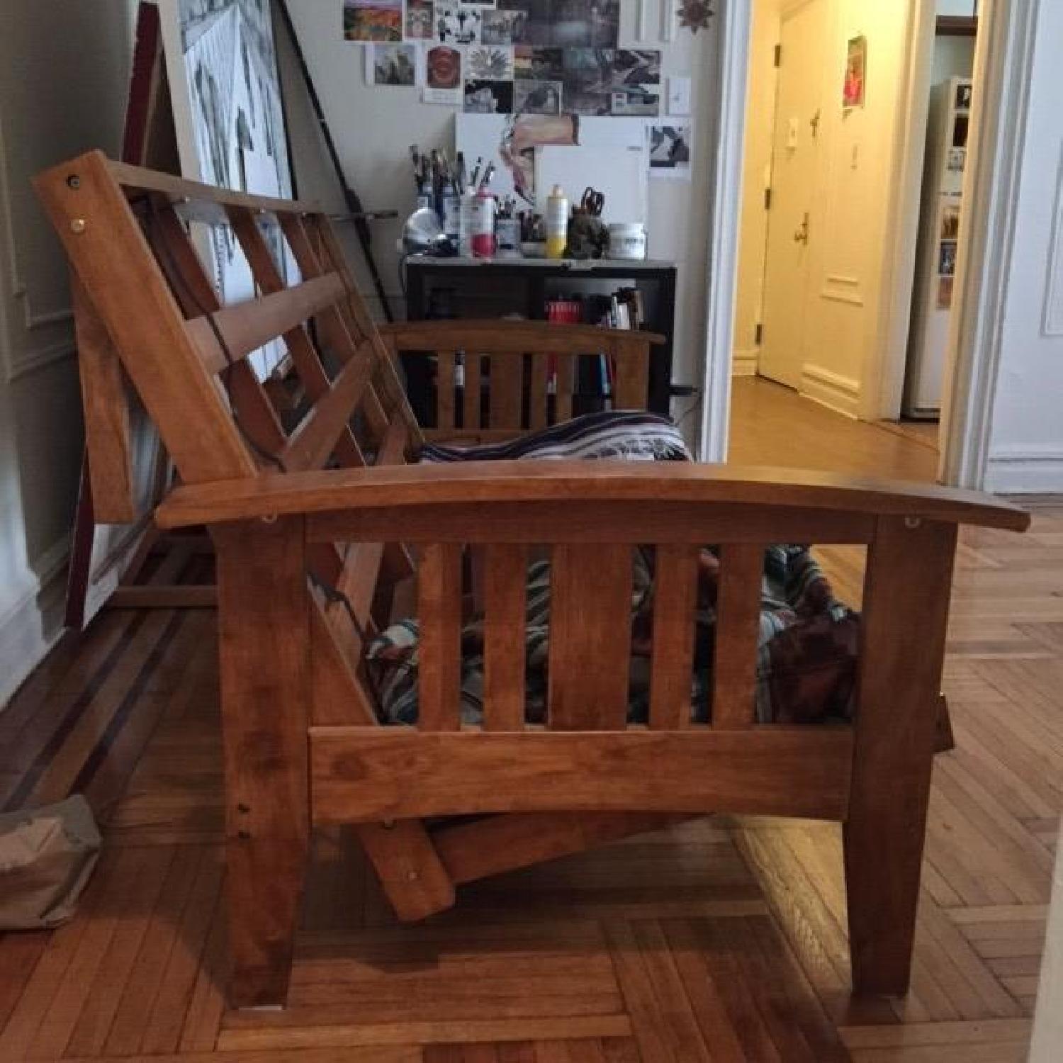 Queen Size Futon Frame - image-2