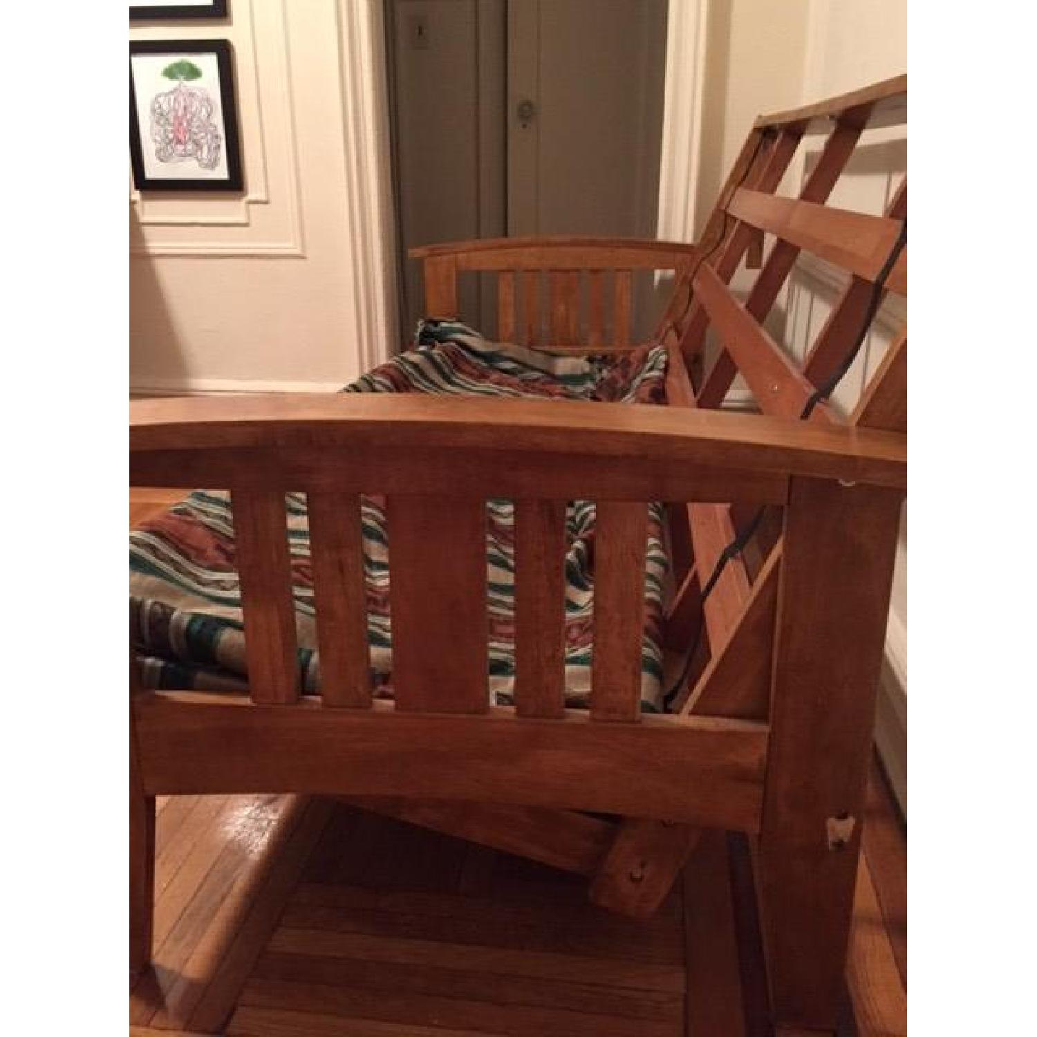 Queen Size Futon Frame - image-3