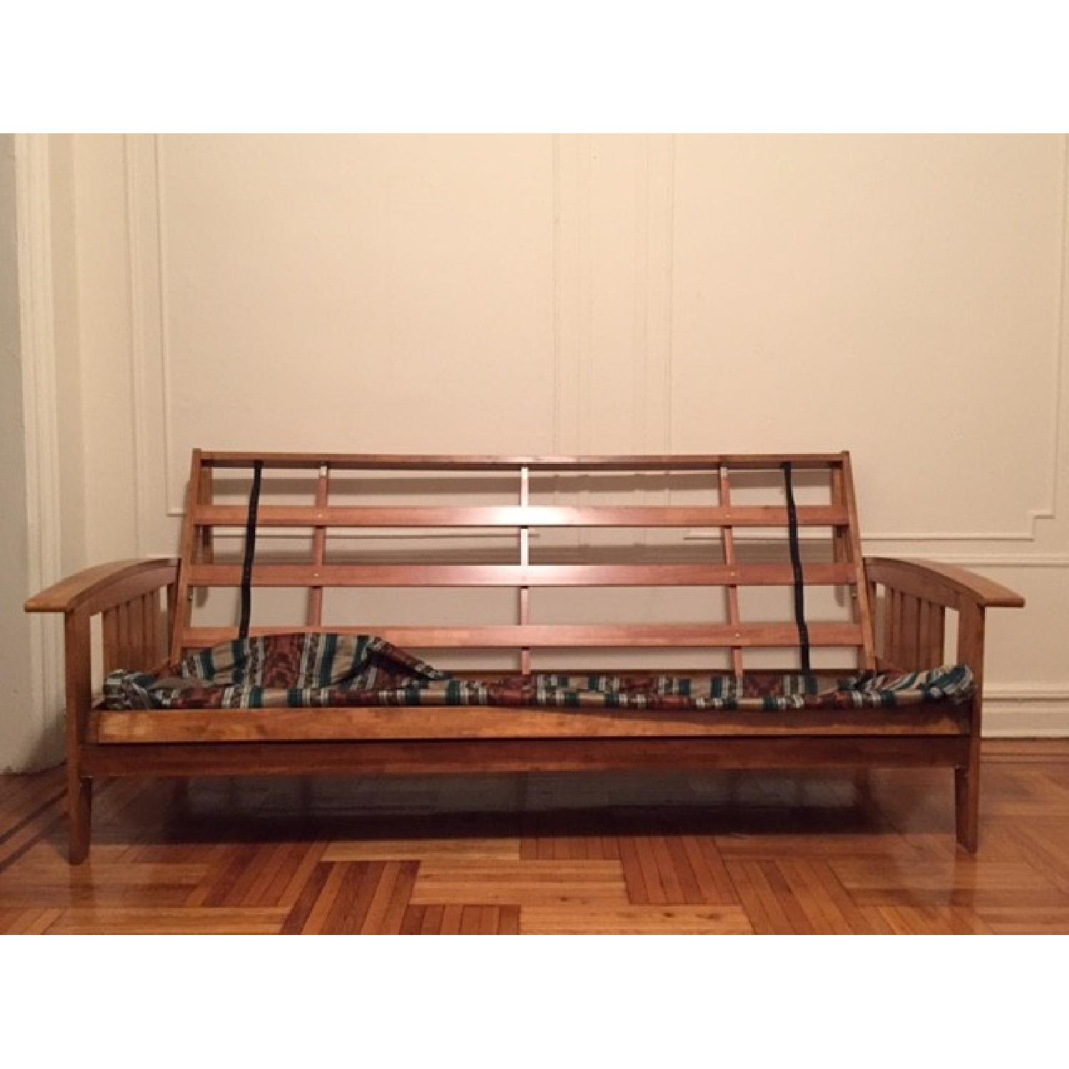Queen Size Futon Frame - image-5
