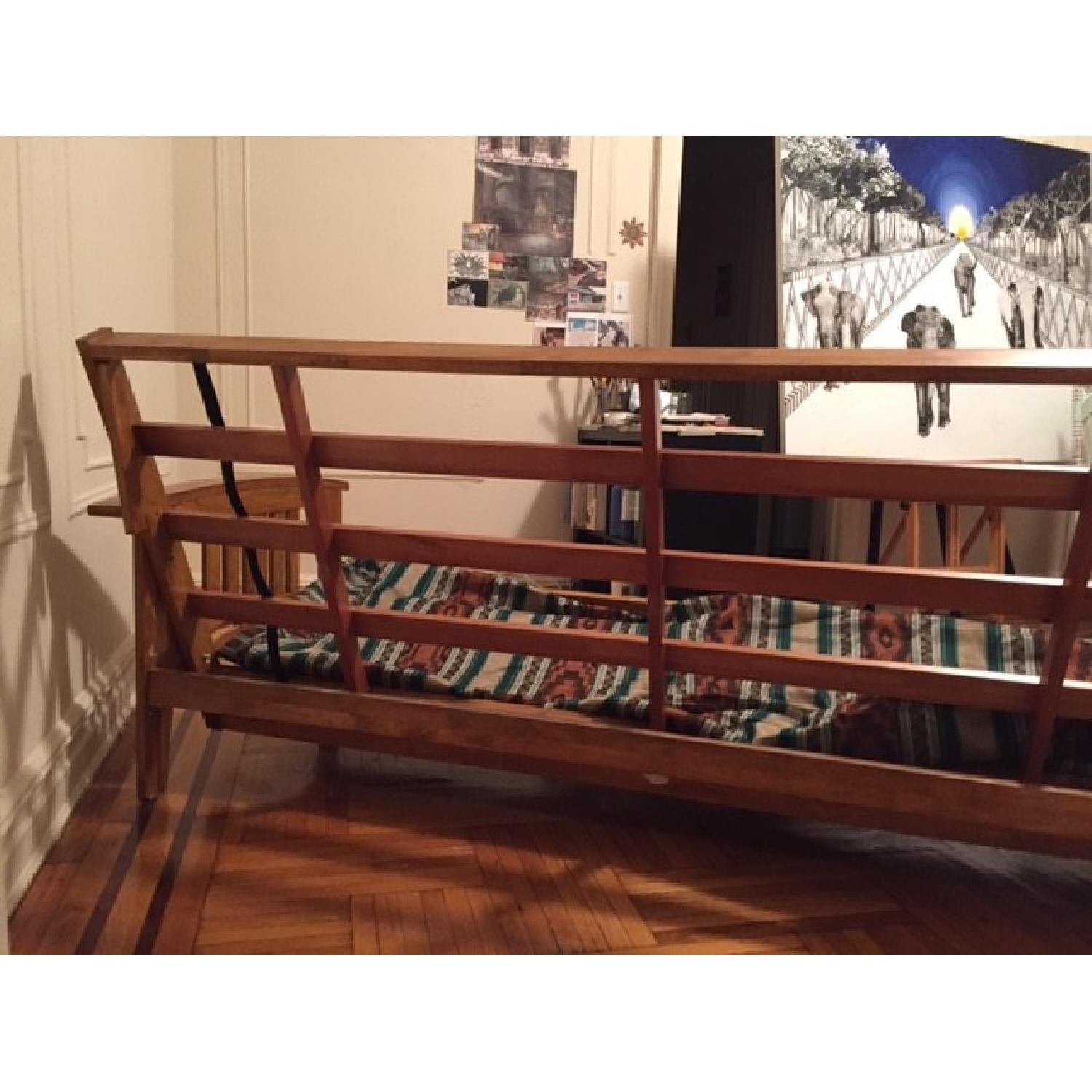 Queen Size Futon Frame - image-7