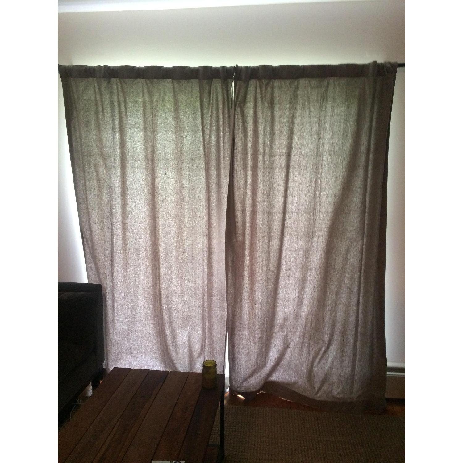 Crate & Barrel Curtains - AptDeco